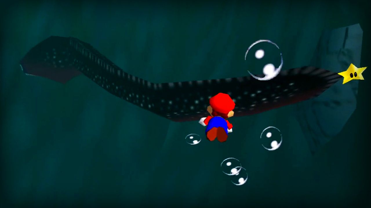 Super Mario 64 Giant Eel