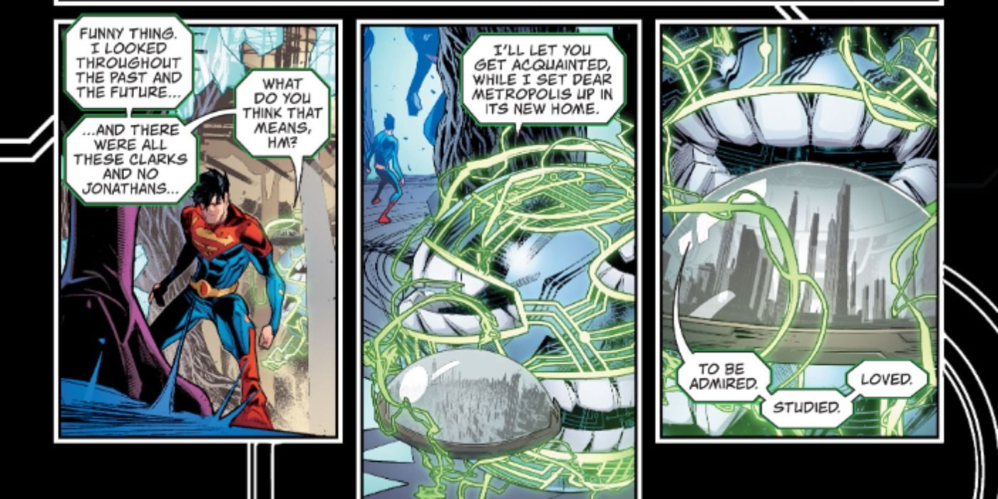 Superman of Metropolis Versus Brain Cells