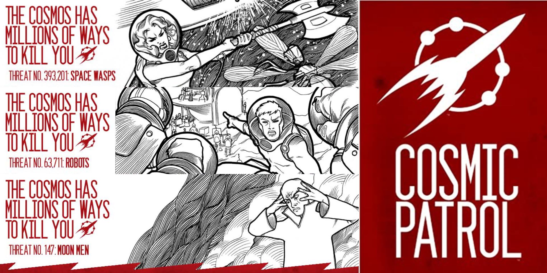 Tabletop RPGs Without GMs Cosmic Patrol