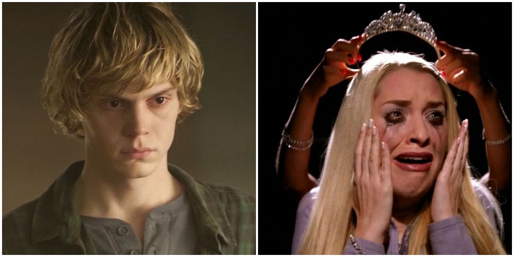 Tate Langdon from AHS Murder House &amp;; Mary Cherry from Popular