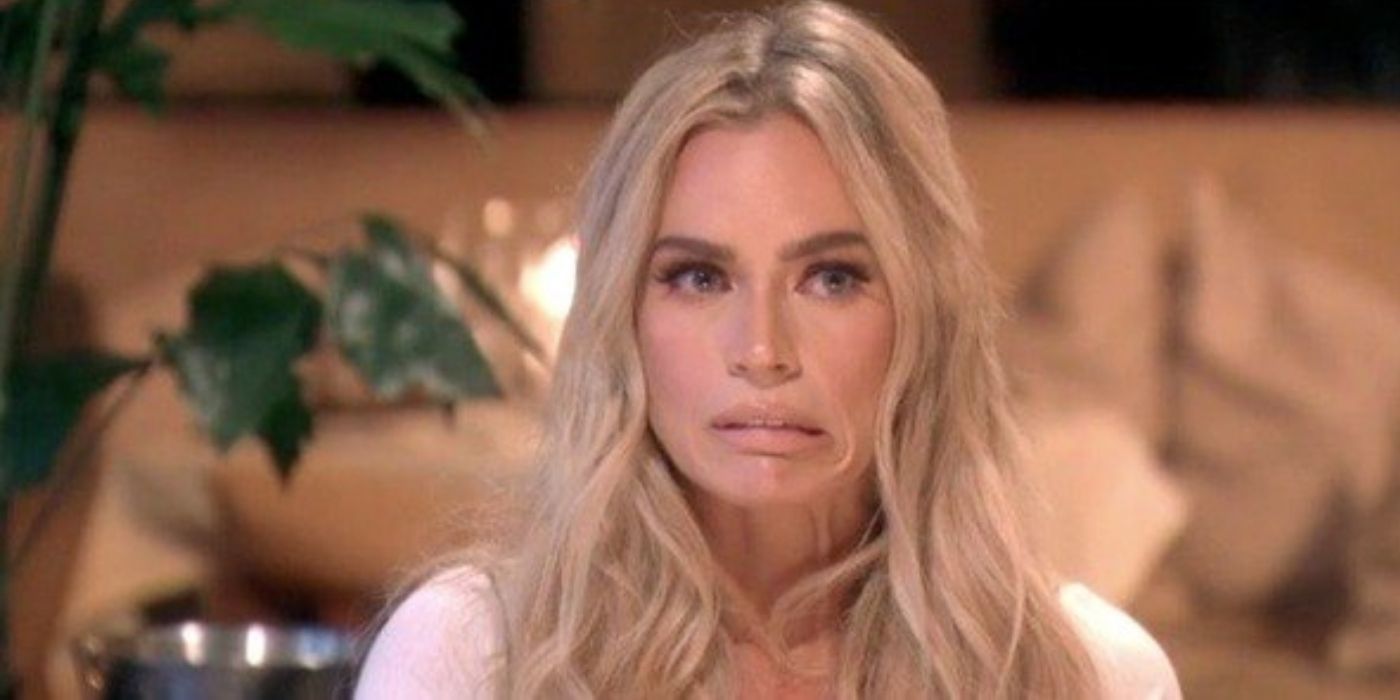Teddi Mellencamp on The Real Housewives of Beverly Hills Teddi frowning