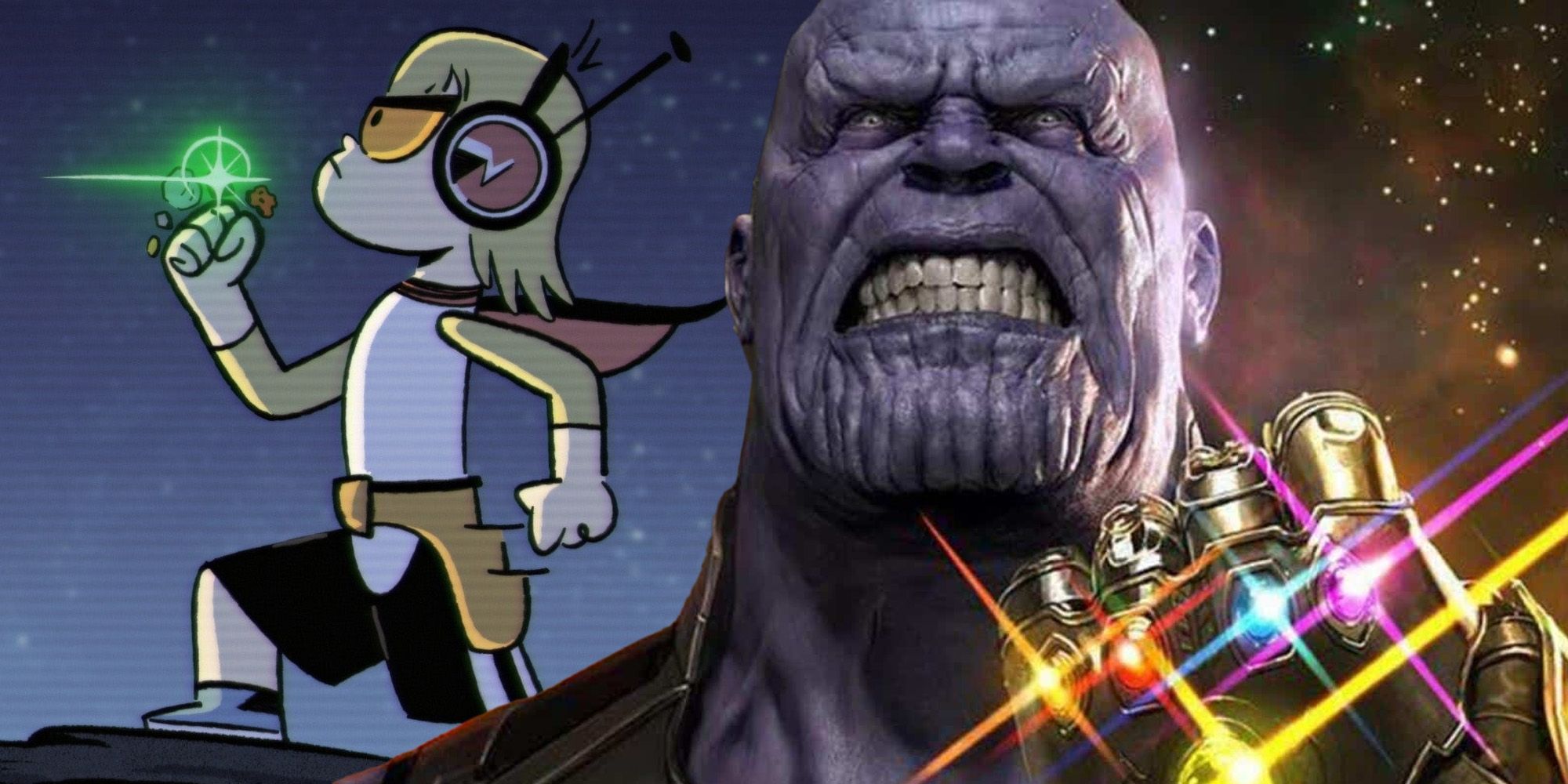 Thanos Infinity stones kid cosmic cosmic stones