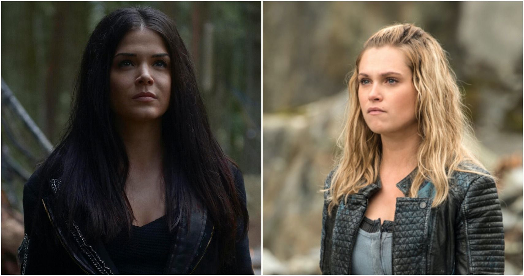 The 100 Octavia and Clarke