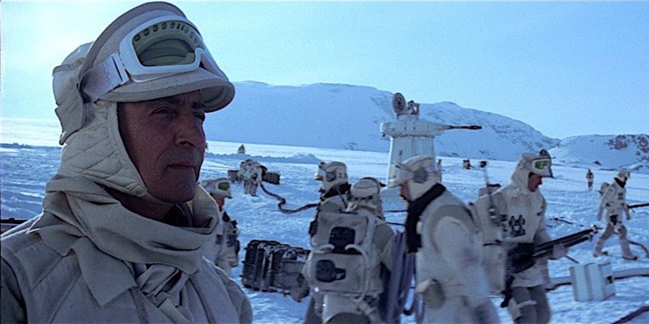Rebel troops preparing for the Battle of Hoth in The Empire Strikes Back