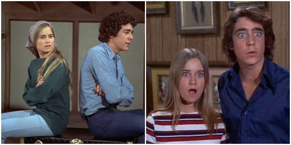 The Brady Bunch Marcia and Greg