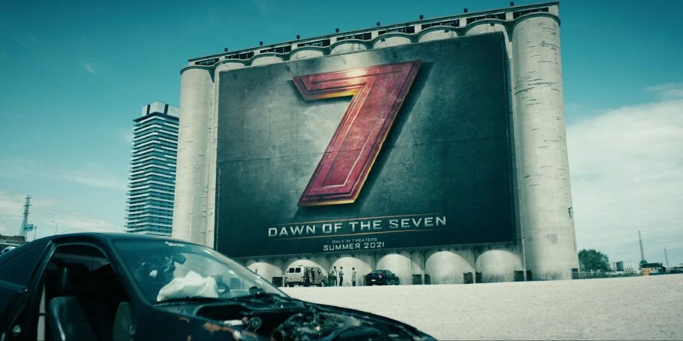 The Dawn of The Seven Movie Poster Vought Cinematic Universe The Boys Season 2