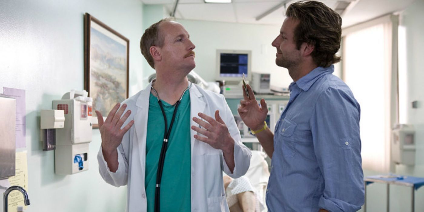 Phil bothering a clearly busy Dr. Valsh at the hospital