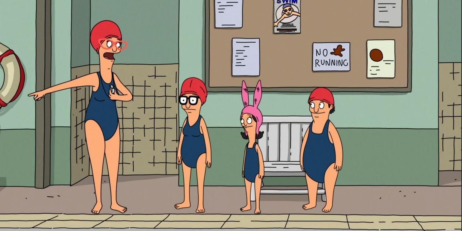 The Kids Manipulate Linda With Synchronized Swimming. 