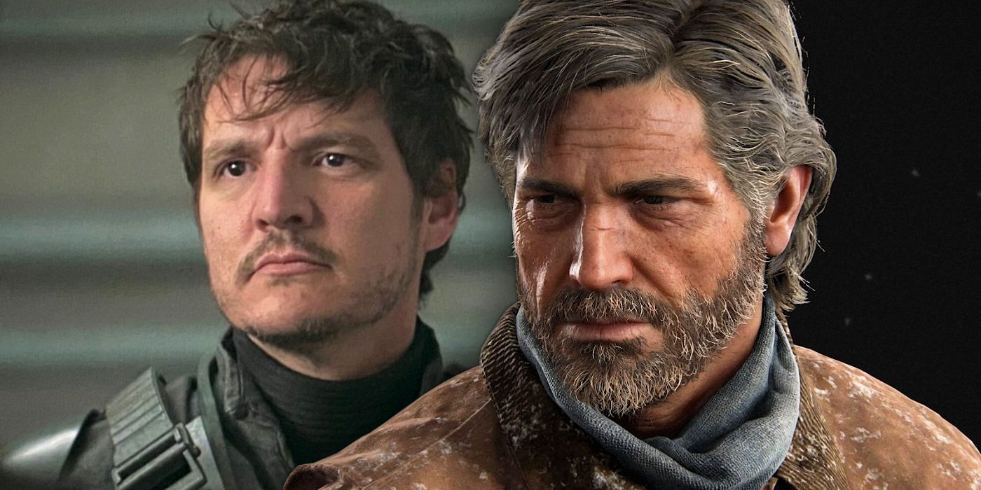 The Last of Us Joel and Pedro Pascal in The Mandalorian