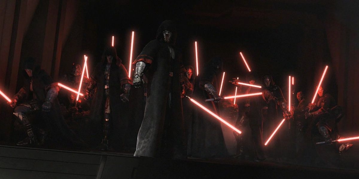 Sith army in the Deceived cinematic trailer for BioWare's The Old Republic MMORPG