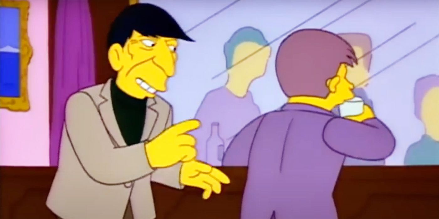 Leonard Nimoy como ele mesmo em Os Simpsons 