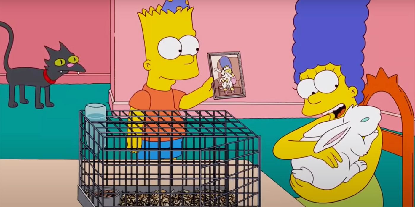 The Simpsons Marge rabbit