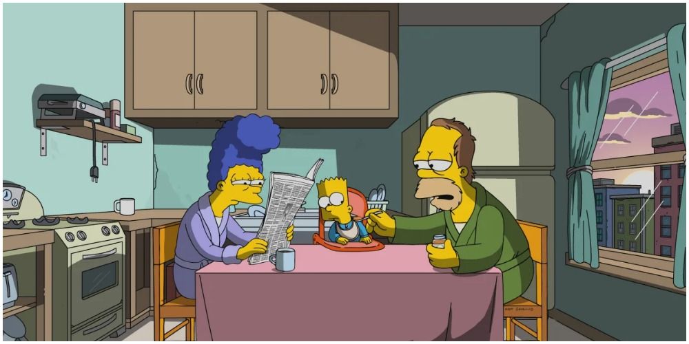 The Simpsons Re-Writing Homer &amp; Marge's Love Story