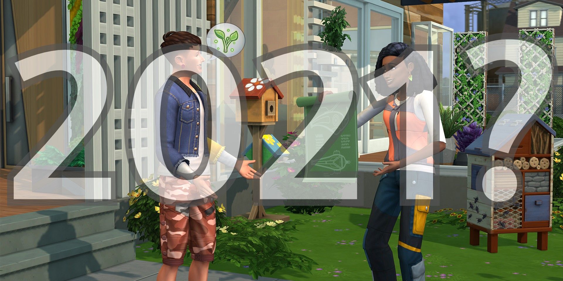 The Sims 4 with 2021
