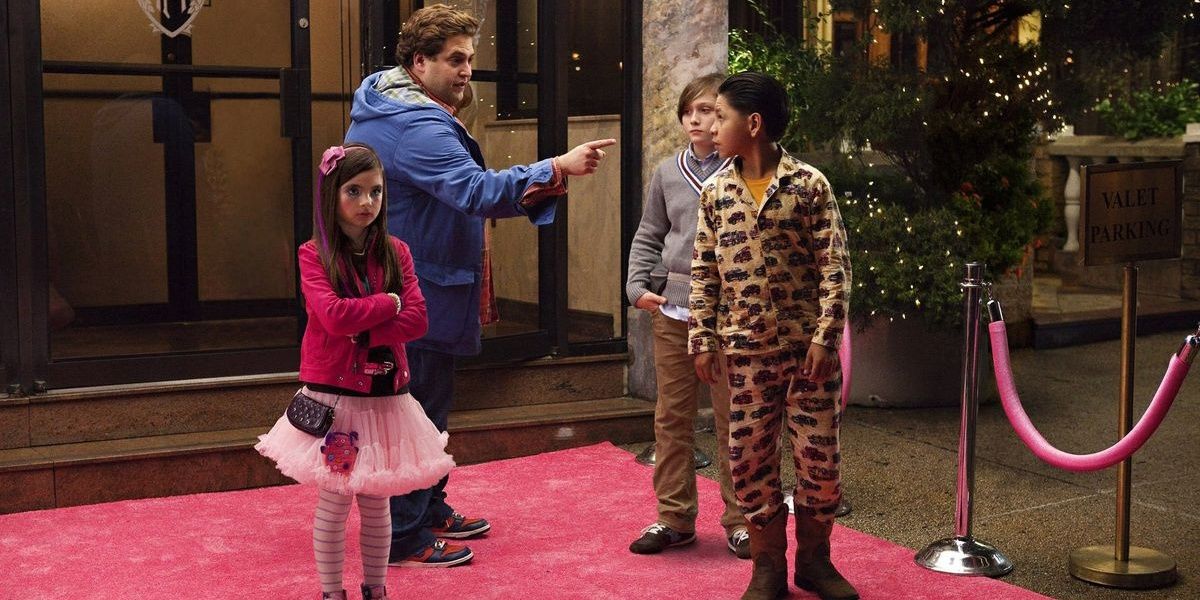 Jonah Hill tells off the kids in The Sitter