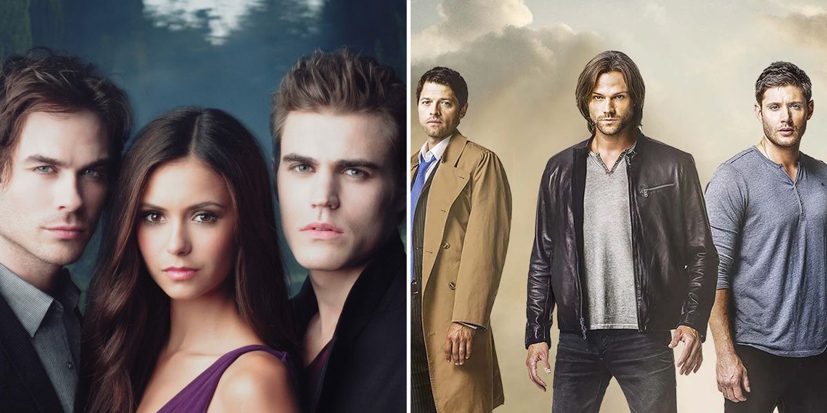 The Vampire Diaries and Supernatural split feature image