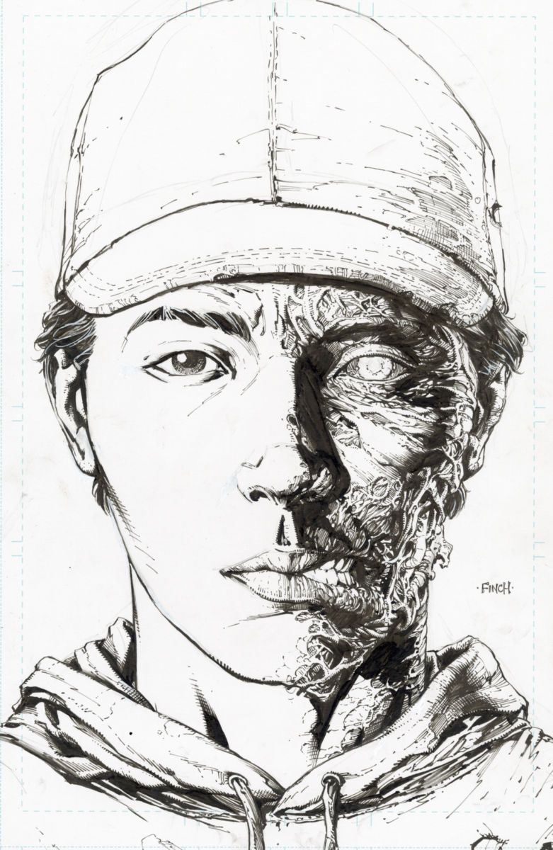 The Walking Dead Deluxe #2 Second Printing Cover B