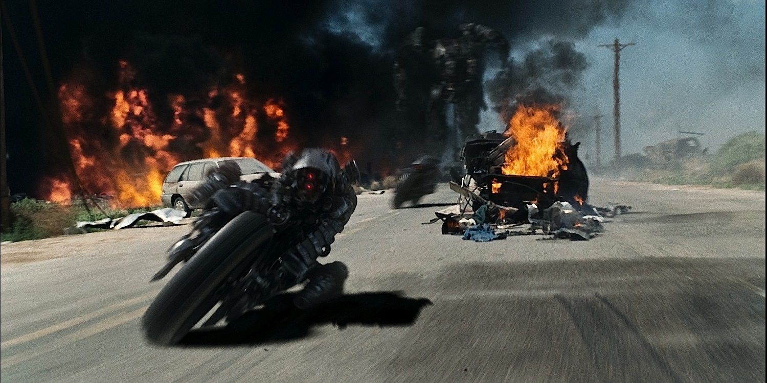 The highway chase in Terminator Salvation