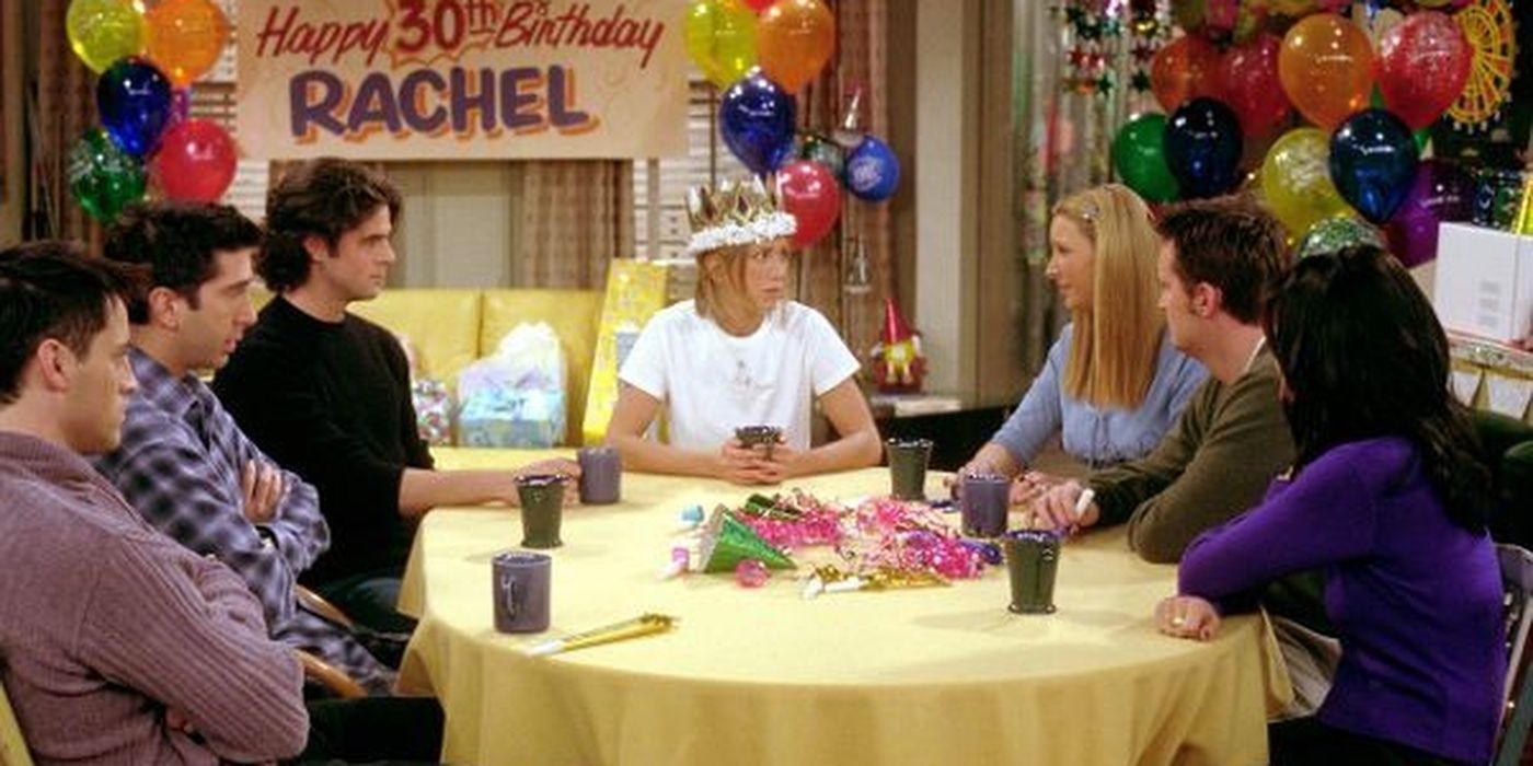 Rachel's 30th birthday party in Friends
