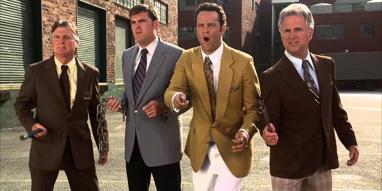 The rival news team in Anchorman