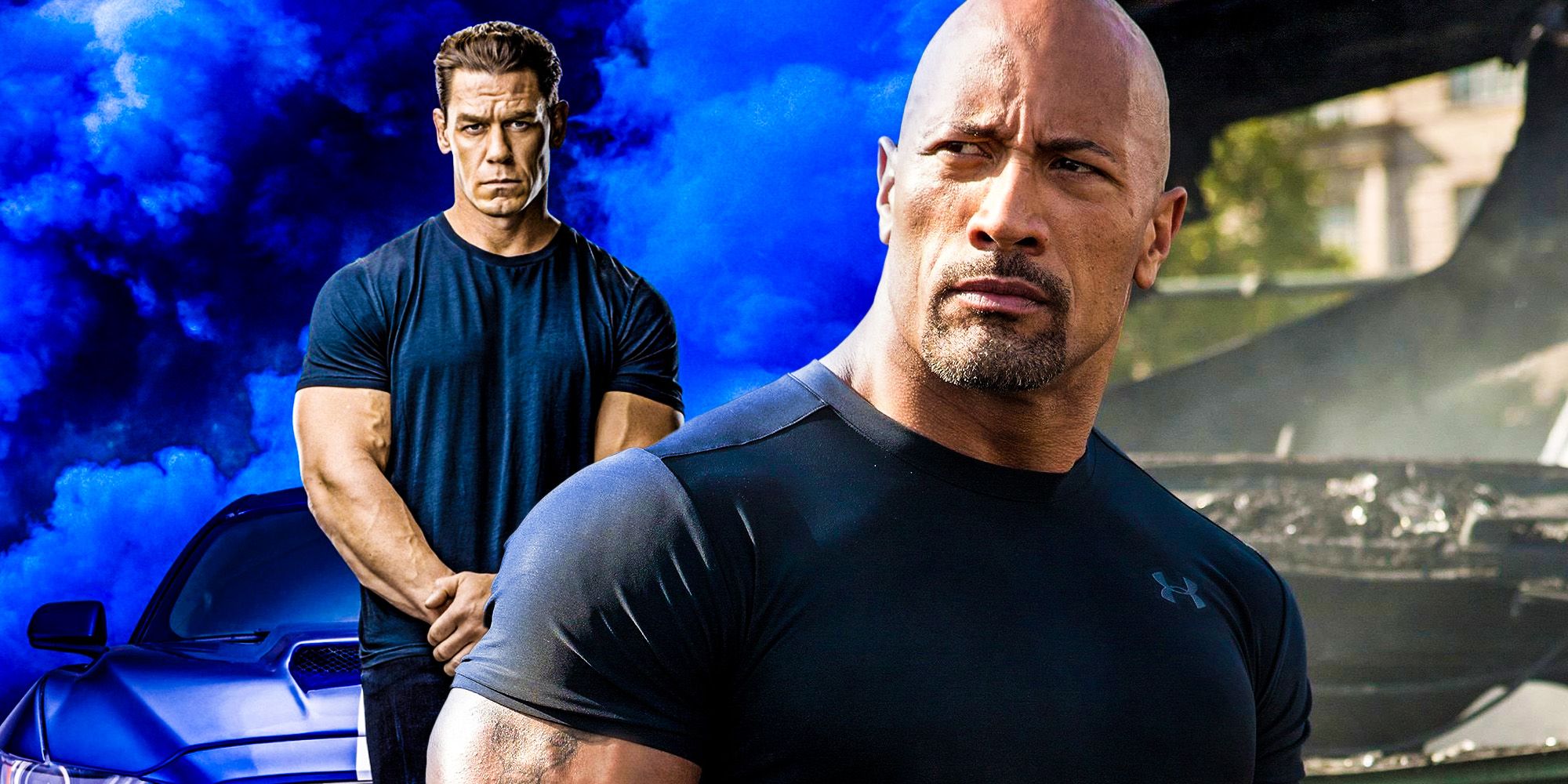 The rock john cena Fast and furious 9