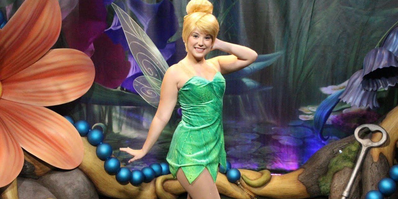 Fairy in green dress