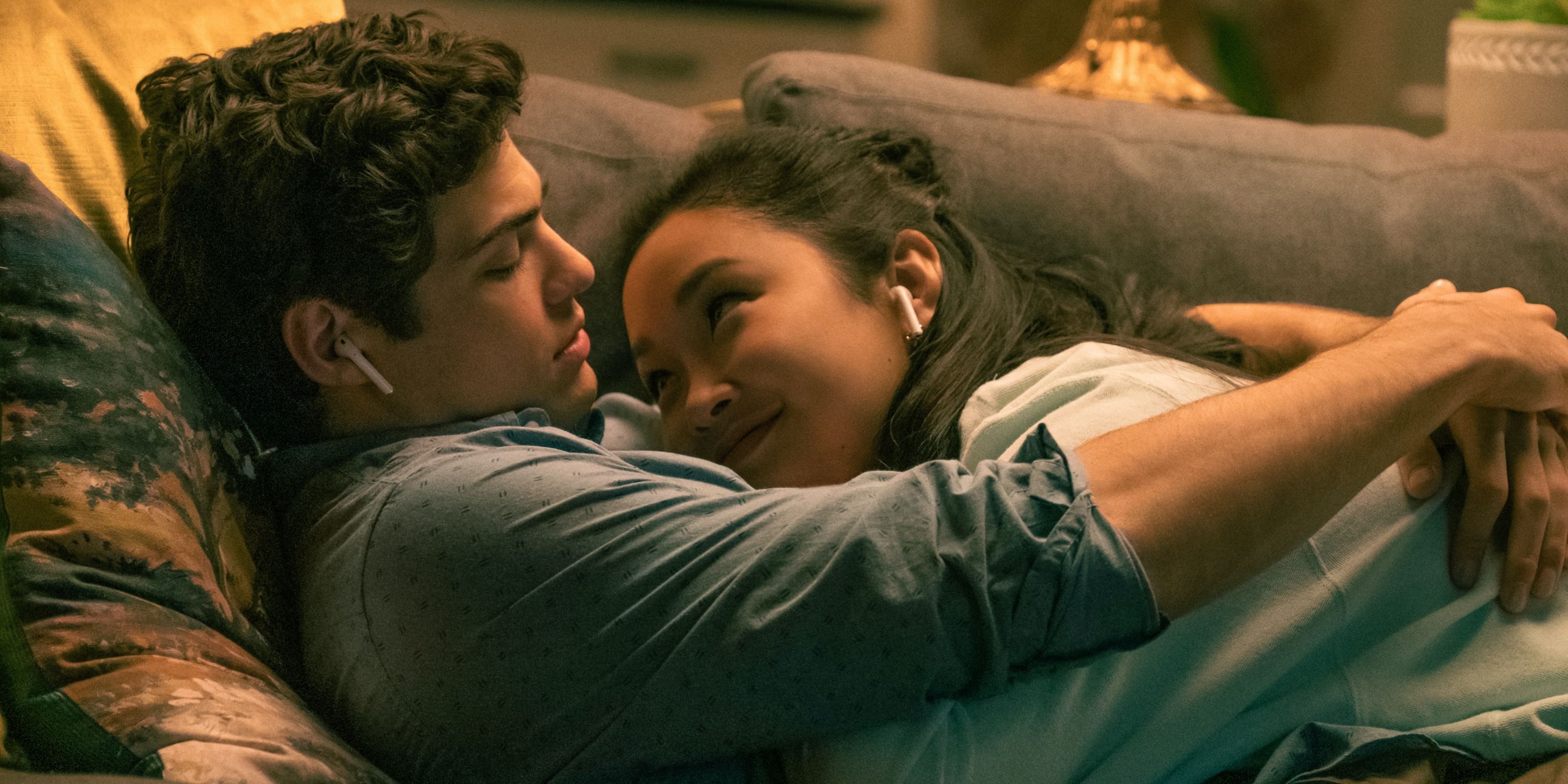 Noah Centineo and Lana Condor in To All the Boys: Always and Forever on Netflix