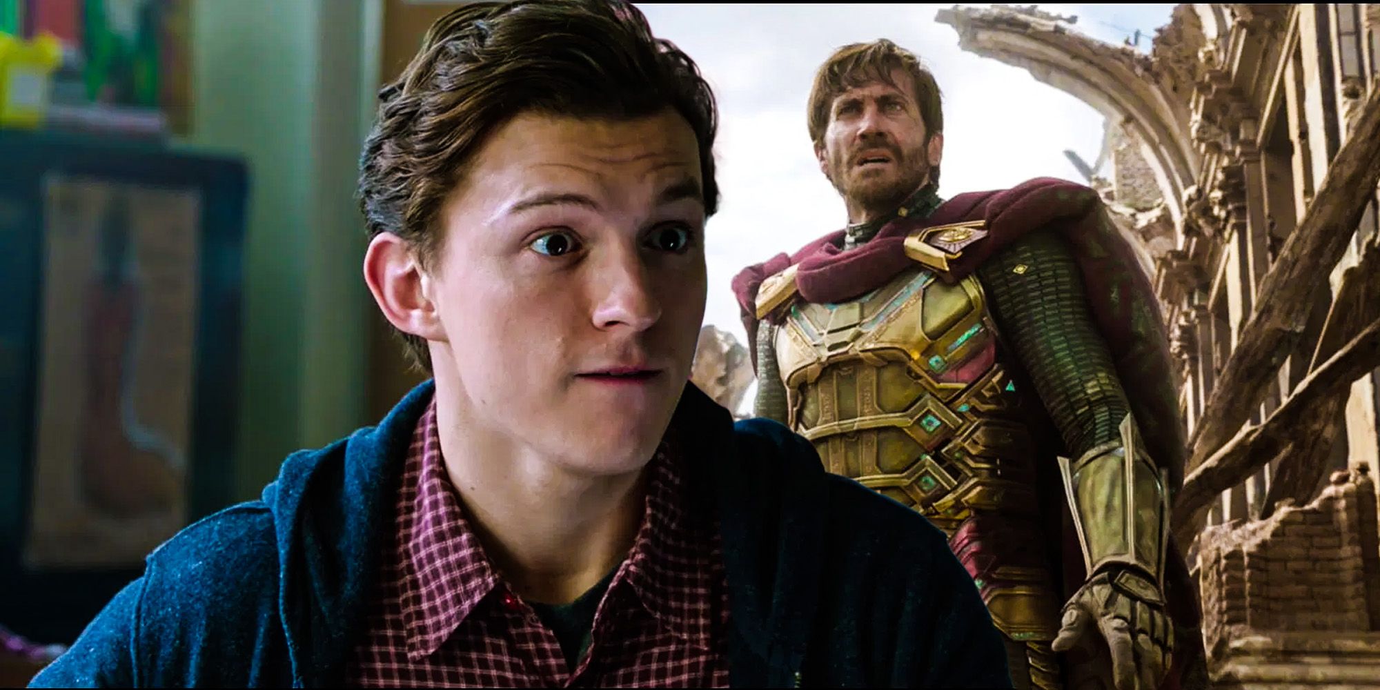 Tom Holland Spiderman far from home mysterio