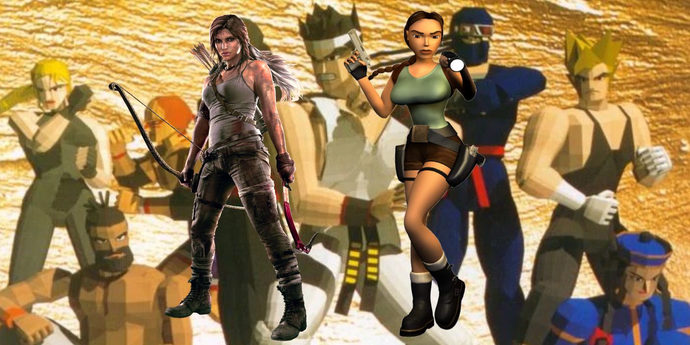 Tomb Raider Virtua Fighter Cover