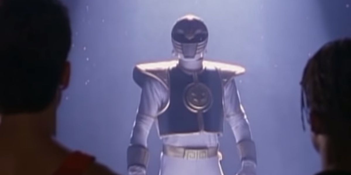 Tommy as the White Ranger in "White Light" in Mighty Morphin 