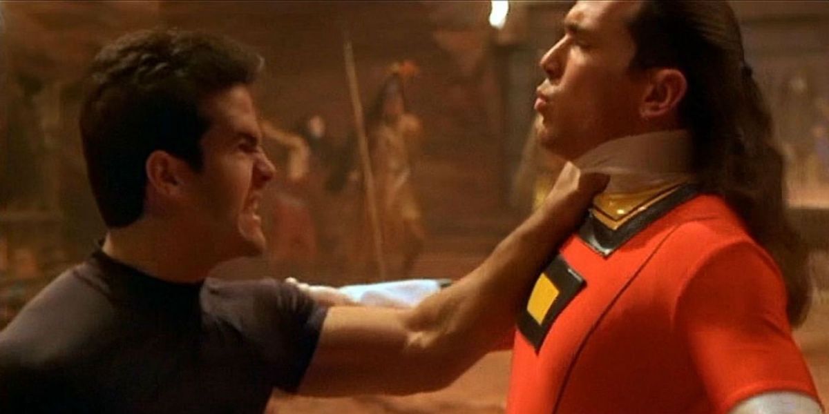 Tommy fights evil Jason in Turbo: A Power Rangers Movie
