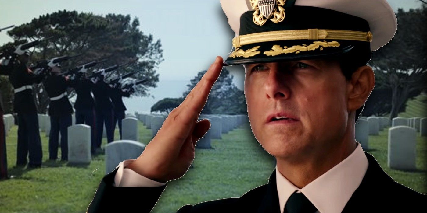 Top Gun Maverick Tom Cruise Funeral