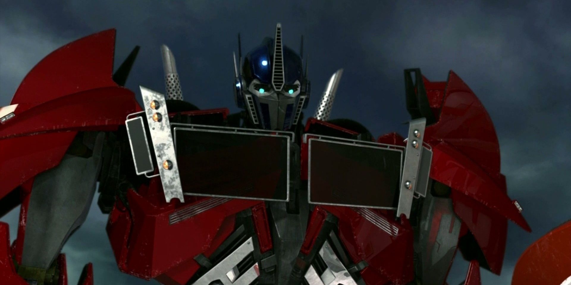 Optimus Prime in Transformers Prime.