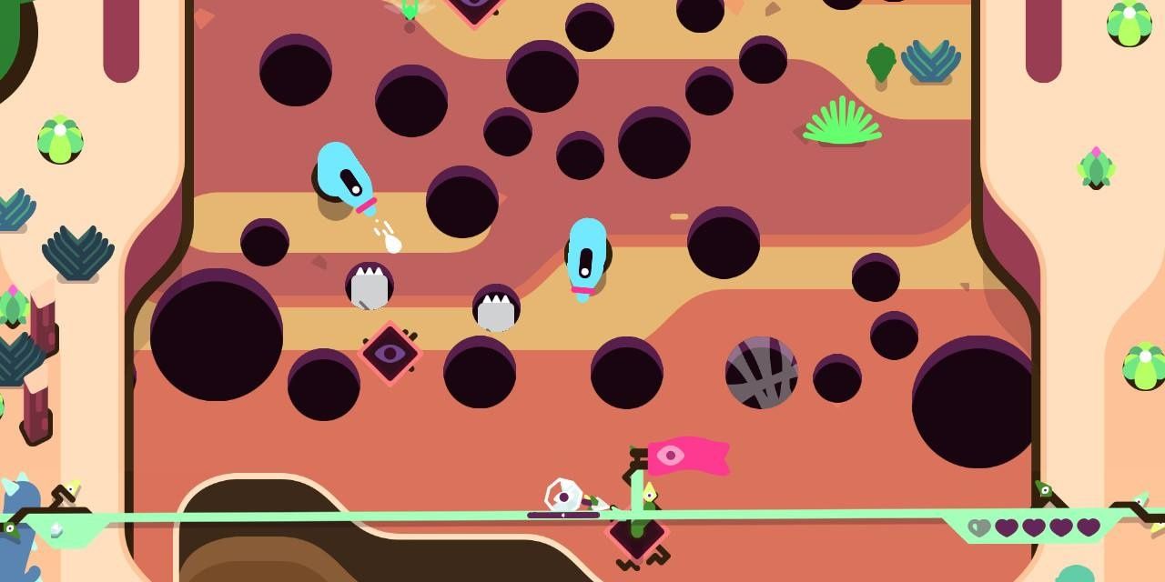 Tumbleseed - Seed Ascending Side Of Mountain With Southwestern Theme