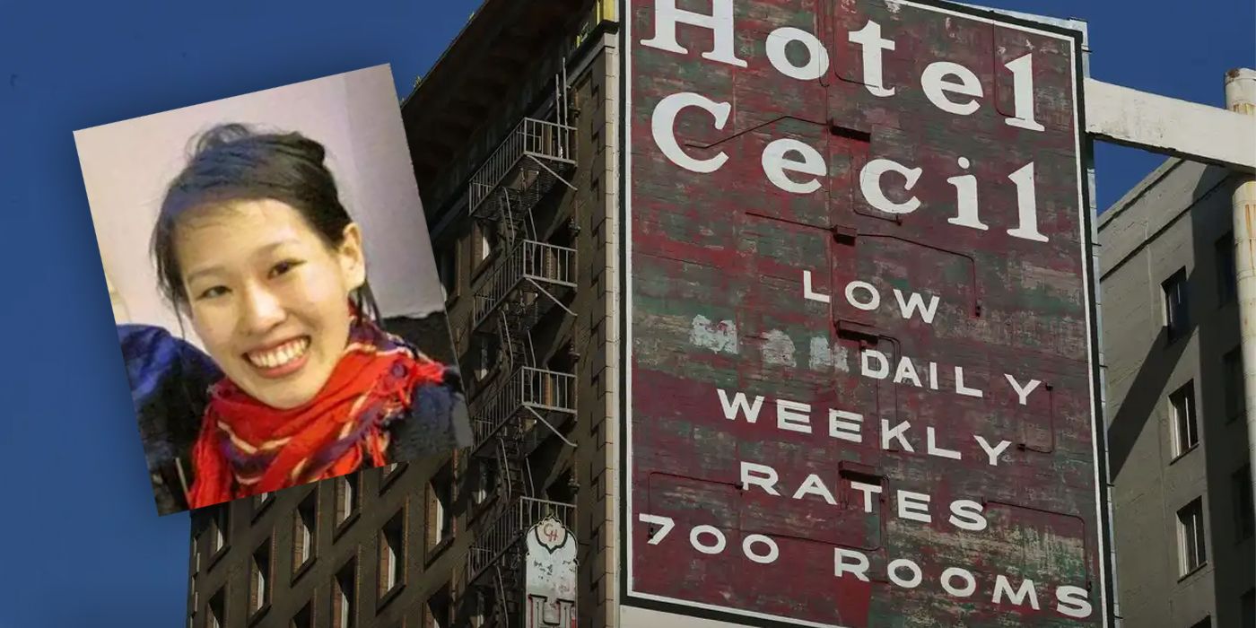 Vanishing at the Cecil Hotel title card