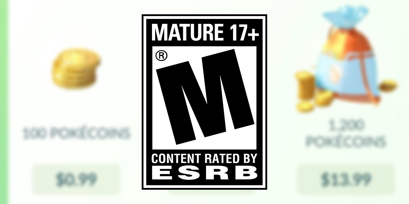 Video Game Microtransactions In-Game Purchases Age Rating M Mature