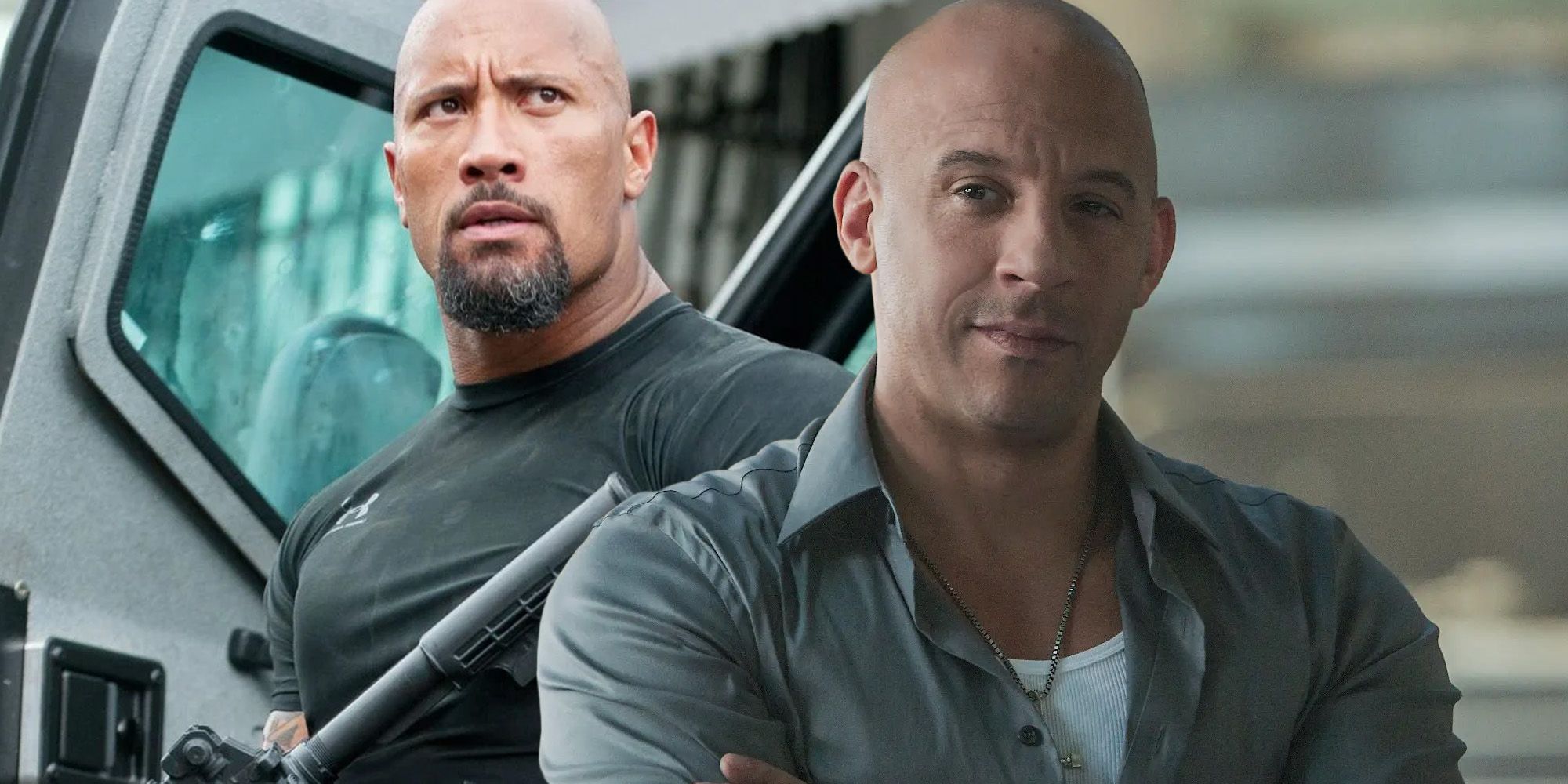 Vin Diesel the rock Fast and furious 9