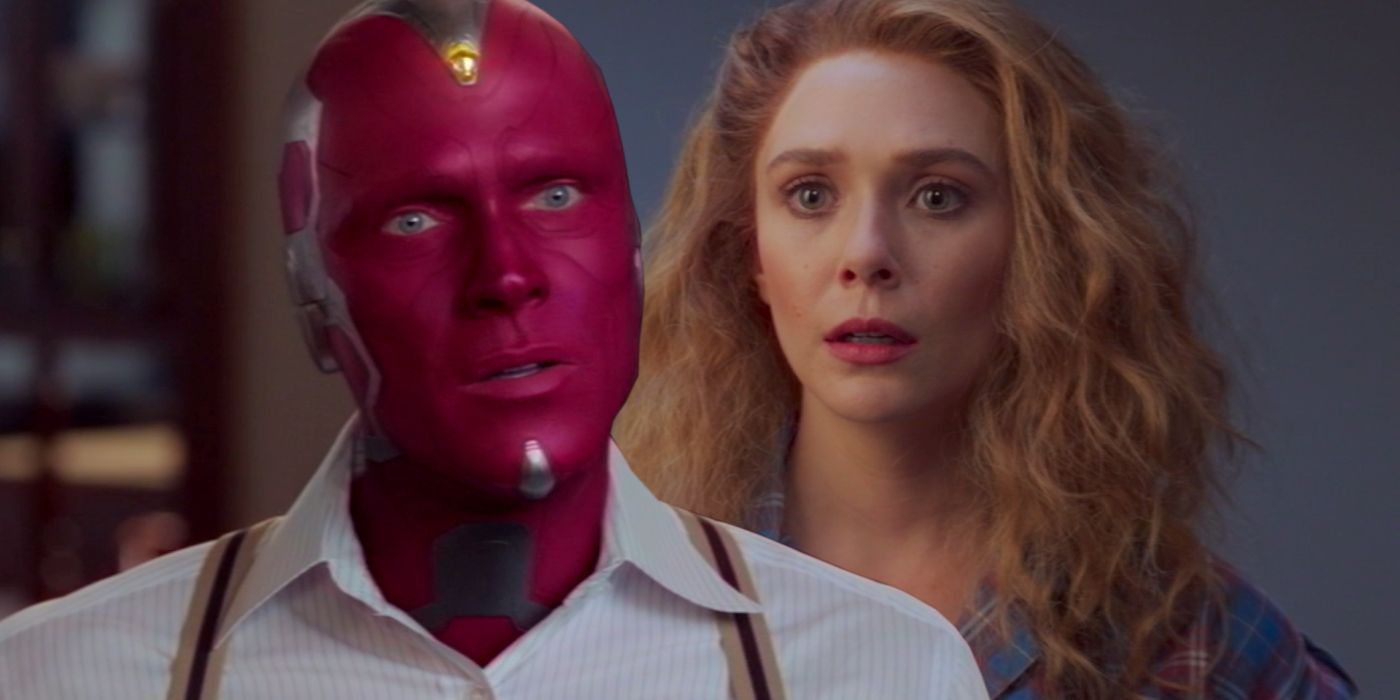 Vision and Scarlet Witch in WandaVision Episode 5