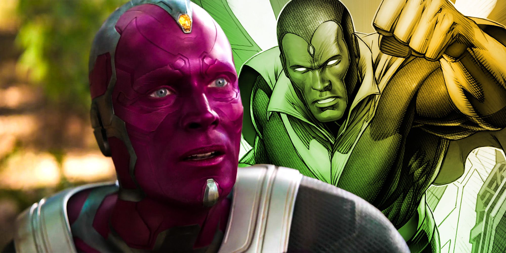 Vision avengers infinity War Comics