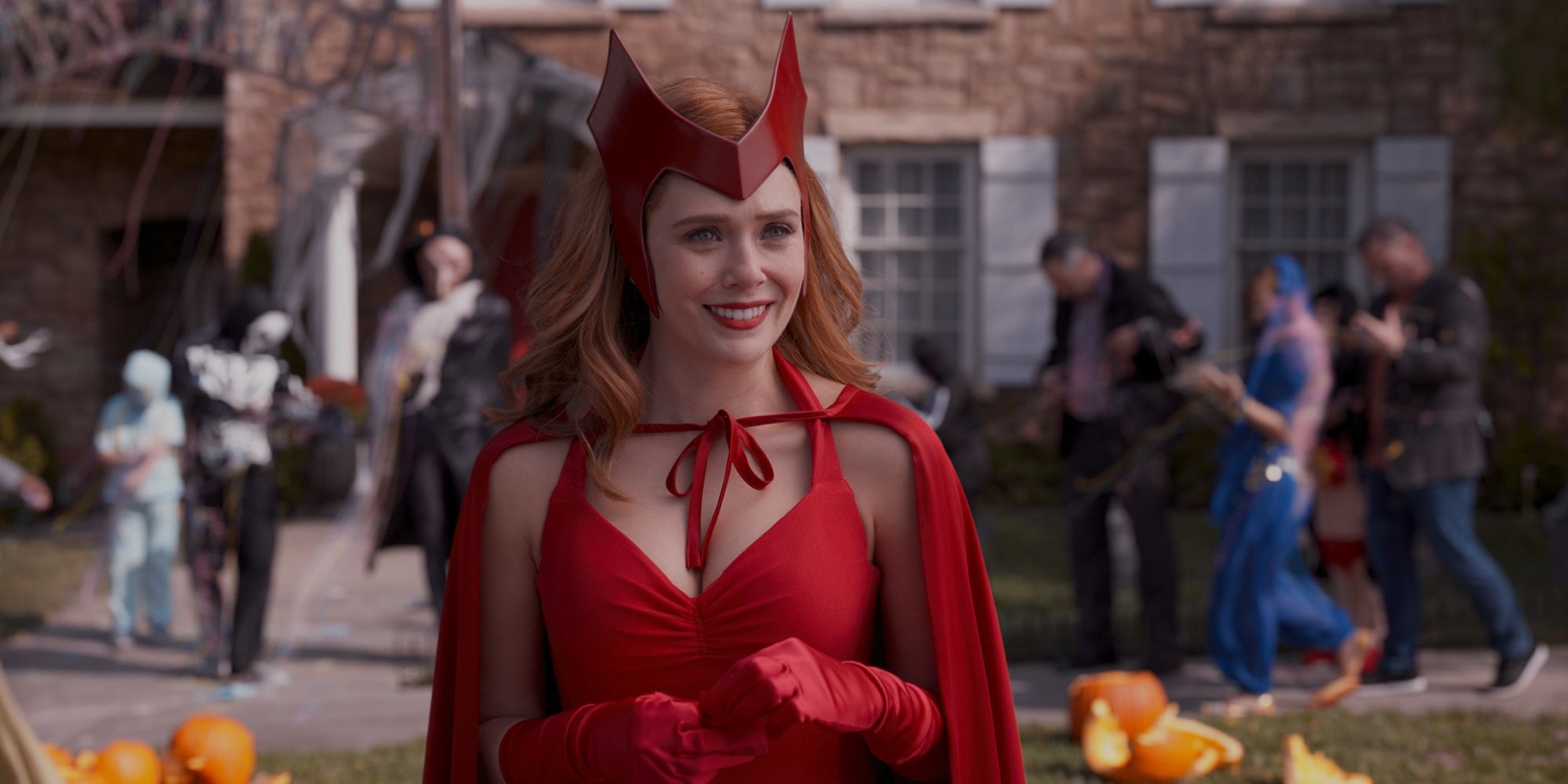 WandaVision Elizabeth Olsen Scarlet Witch Halloween Costume