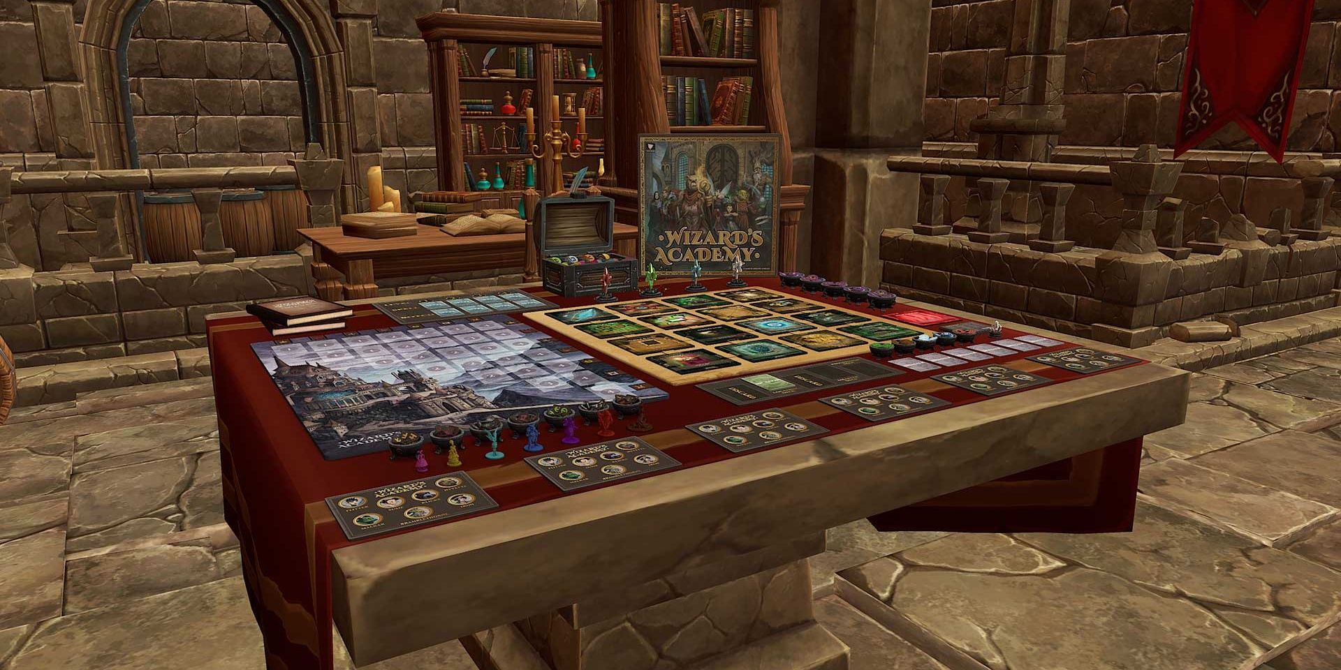 Tabletop for Wizard's Academy.