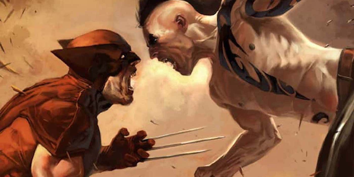 Wolverine-fighting-his-son-Daken in Marvel Comics