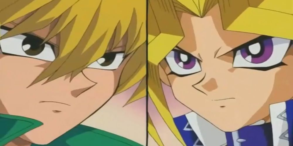 Joey vs Yugi in Yu-Gi-Oh!