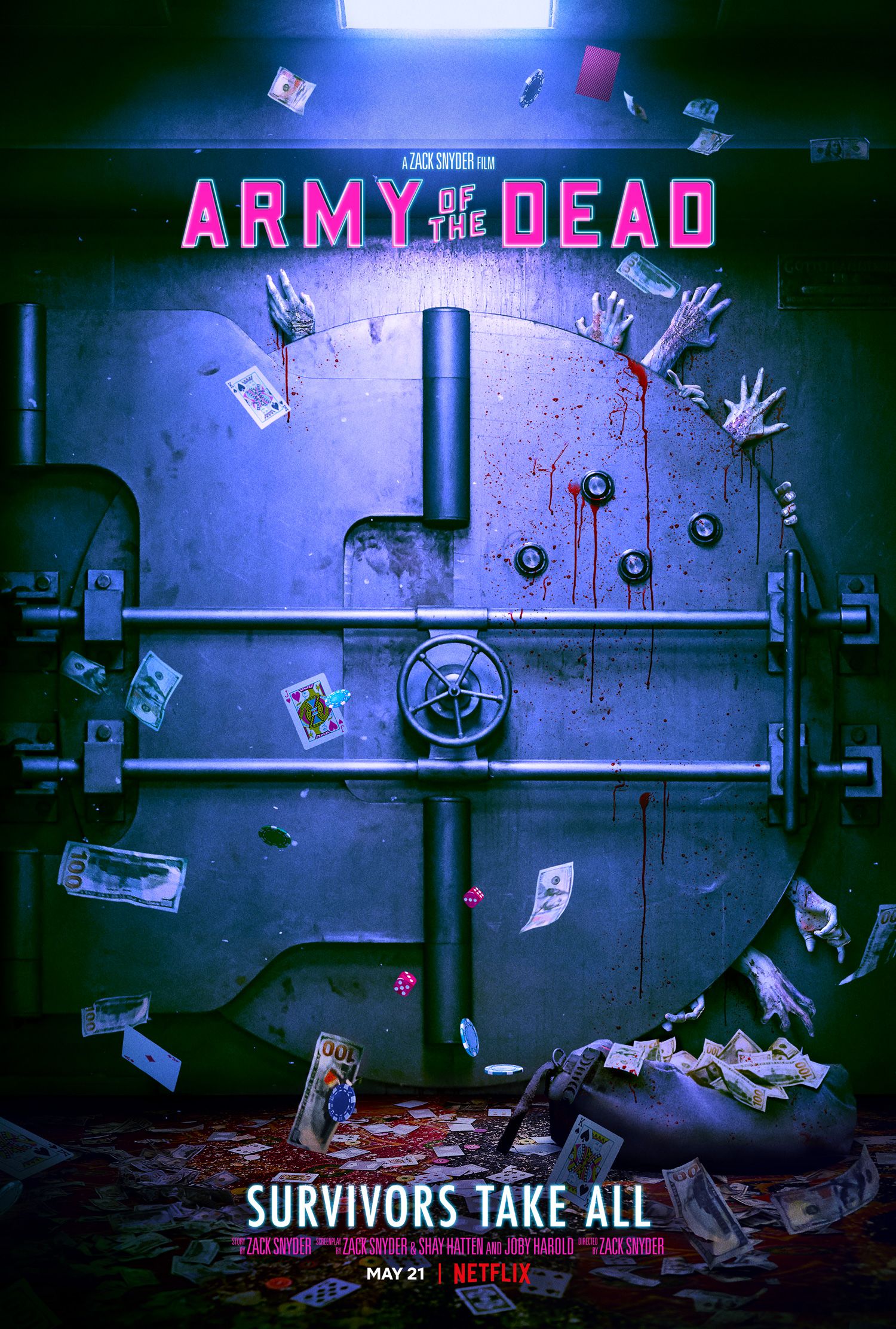 Zack Snyder Army of the Dead poster official