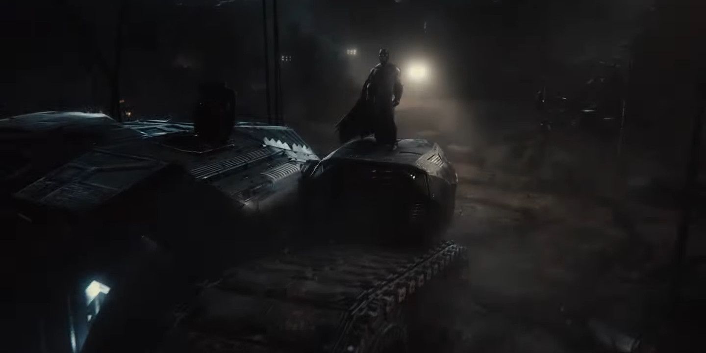 Zack Snyder's Justice League Snyder Cut Batman Tank War Machine