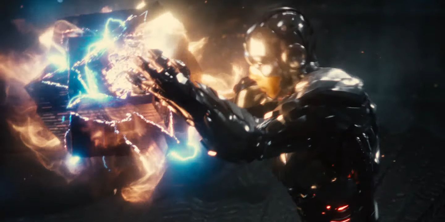 Zack Snyder's Justice League Snyder Cut Cyborg Mother Box Unity