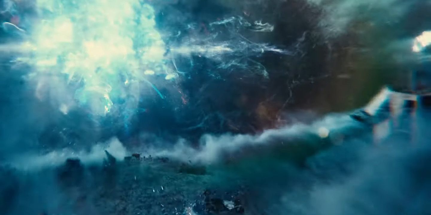 Zack Snyder's Justice League Snyder Cut Unity Explosion