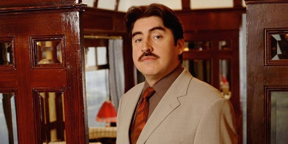 Alfred Molina plays Hercule Poirot