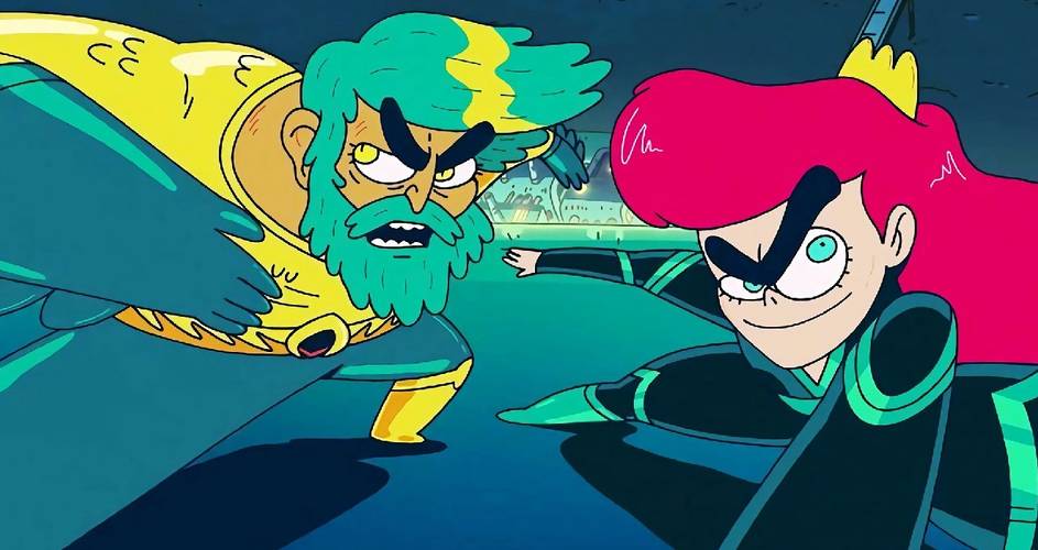 Aquaman King Of Atlantis First Look Image Reveals Cartoon Arthur Mera Aquaman King Of Atlantis First Look Image Reveals Cartoon Arthur Mera