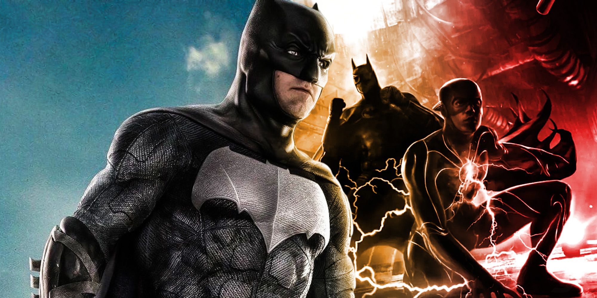 The Flash Movie Will Michael Keaton & Ben Afflecks Versions Of Batman Meet  